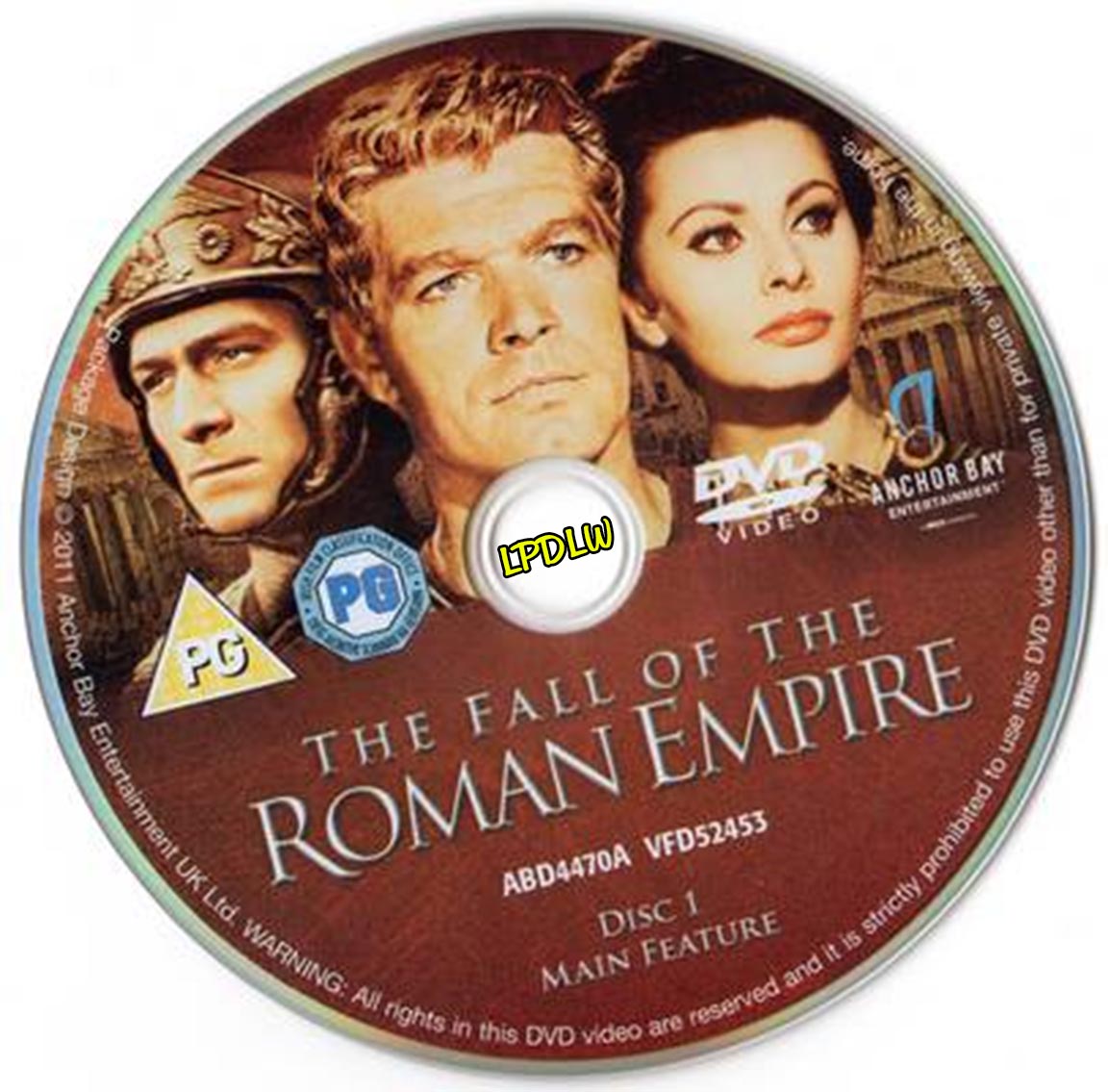 La Caída del Imperio Romano (1964 / Sophia Loren)