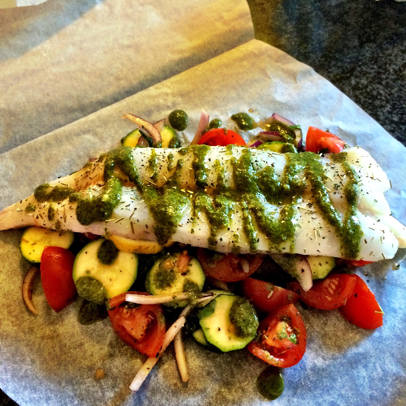 mccALL Around the World Fish En Papillote