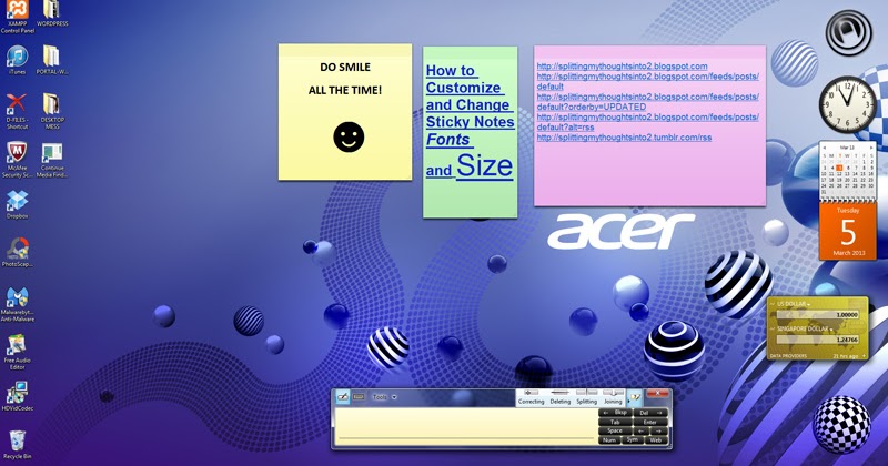 How to Customize and Change Sticky Notes Fonts and Size