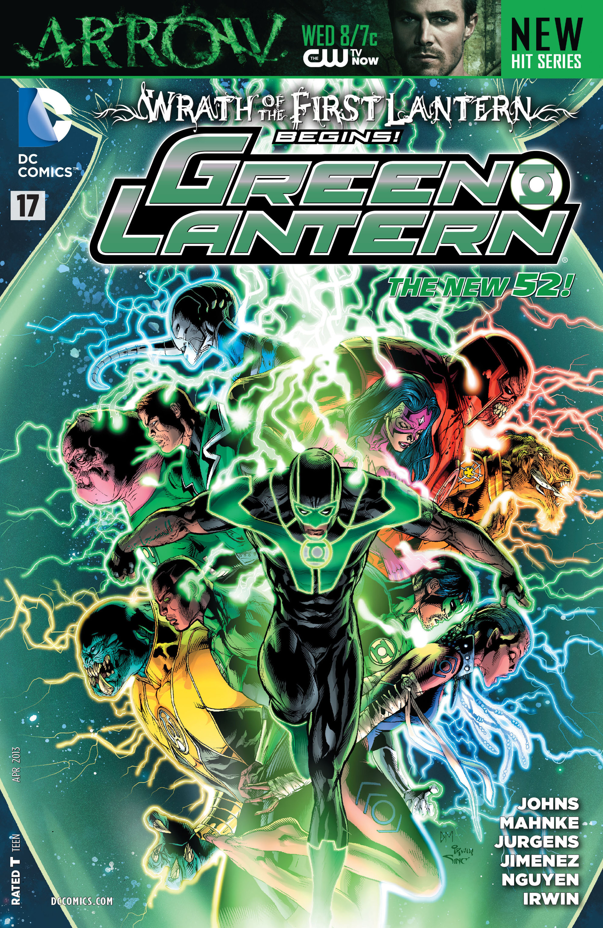 Read online Green Lantern (2011) comic -  Issue #17 - 1
