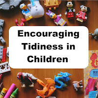 Encouraging Tidiness in Children Encouraging Tidiness in Children, toys scattered on a table top.