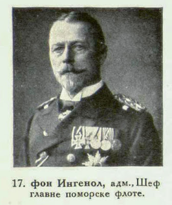 von Ingenohl, Adm., Chief of the main naval powers.