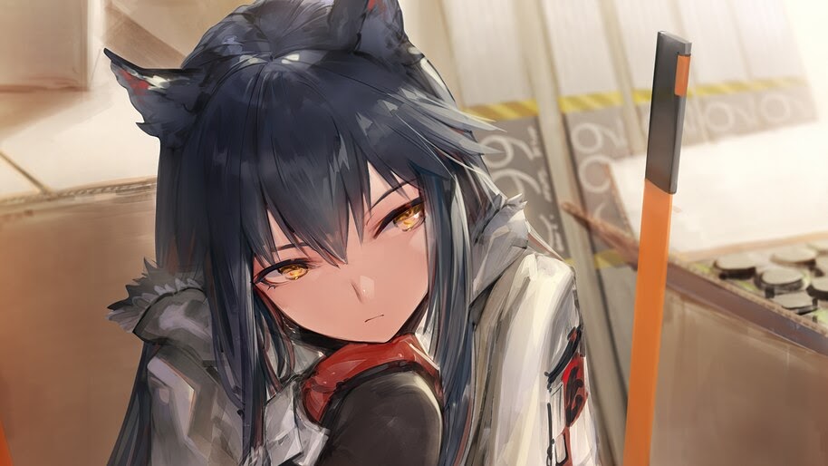 Texas, Arknights, Anime, Girl, 4K, #6.1856