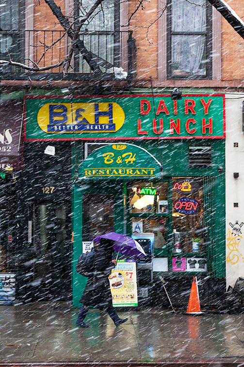 James and Karla Murray Photography Always warm inside B&H Dairy Kosher