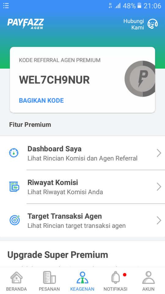 Cara Merekrut Agen Payfazz dan Mendapatkan Kode Referal