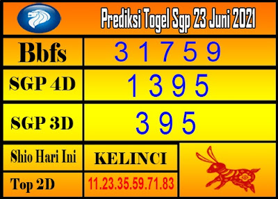 PREDIKSI singapura
