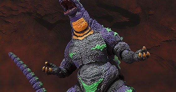 S.H.MonsterArts ゴジラ EVA-01 On Pre-Order Now! #GodzillavsEvangelion