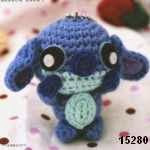 patron gratis stich amigurumi | free amigurumi pattern stich