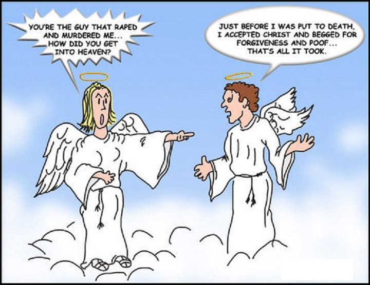 Atheist Images Get Into Heaven With a Simple Prayer