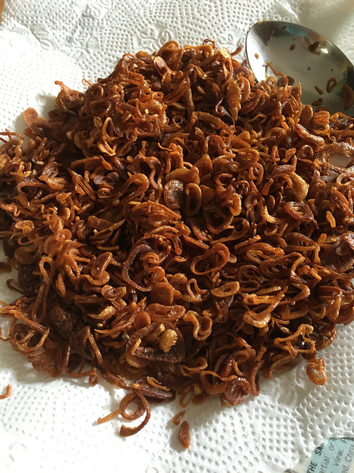 The Lazy Cook Fried Shallots using Microwave