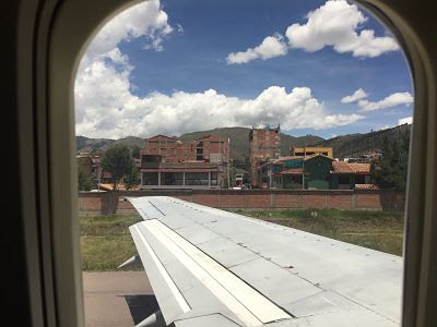 Aeropuerto de Cuzco. Perú