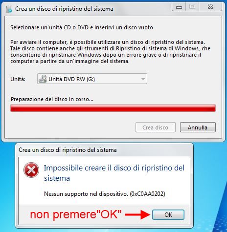 disco di ripristino windows vista gratis