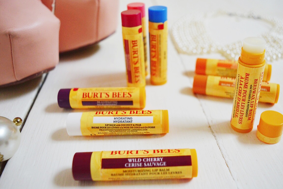 Burt's Bees lip balm review, beauty bloggers, FashionFake, dry lips in winter