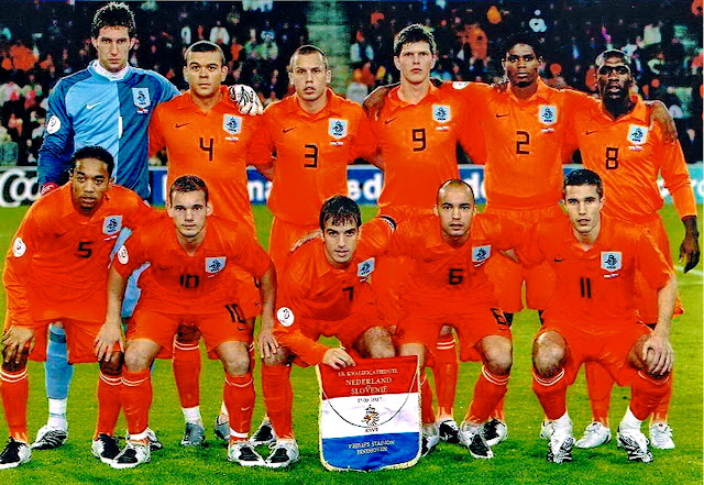 EQUIPOS DE FÚTBOL: HOLANDA Selección