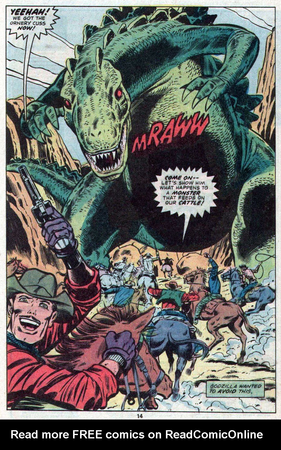 Read online Godzilla (1977) comic -  Issue #16 - 10