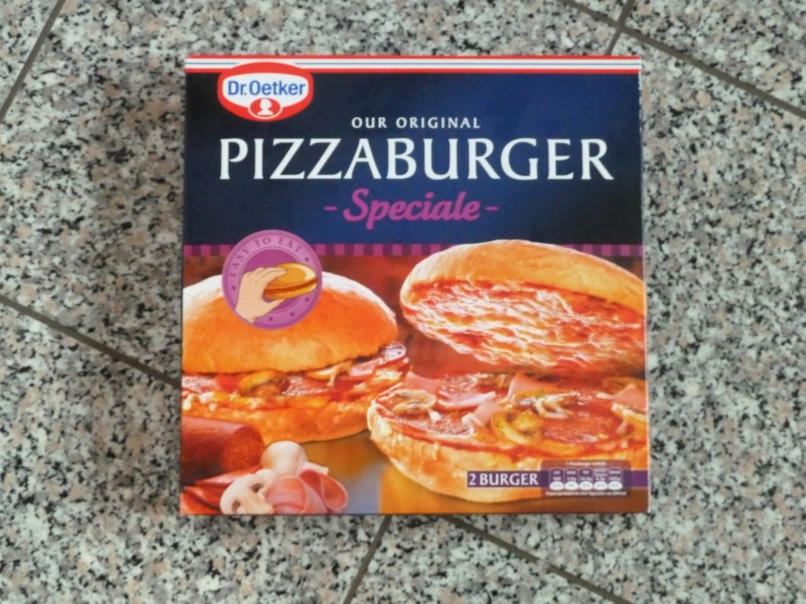 Redkater testet für euch Pizza Burger von Wagner