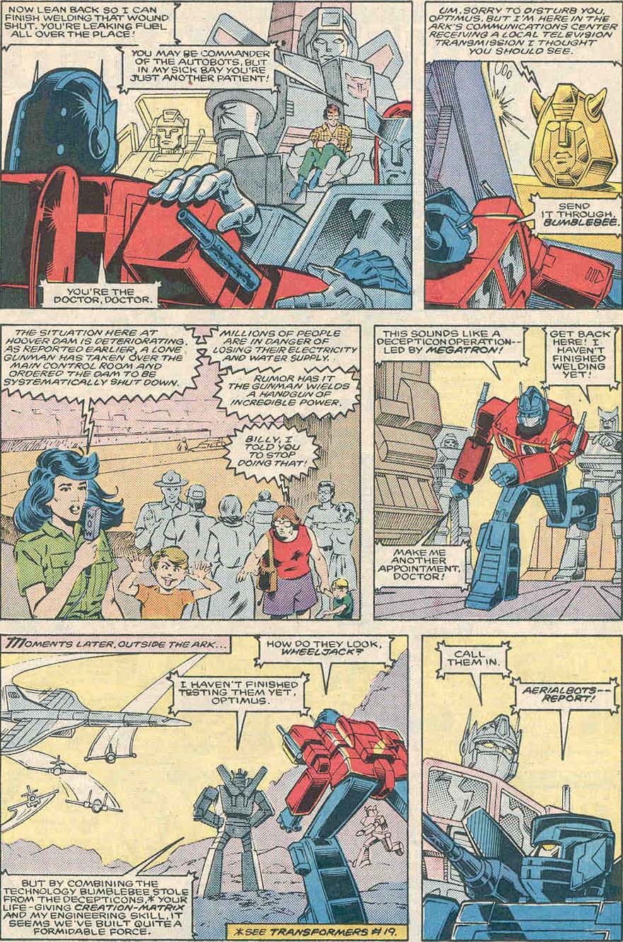 The Transformers (1984) issue 21 - Page 8