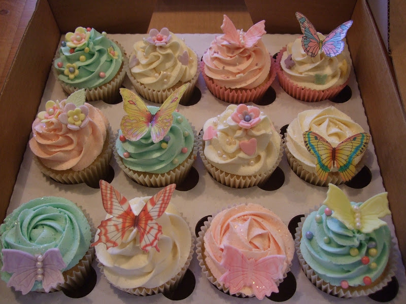 Colourful Cupcakes of Newbury: Butterfly Cupcakes