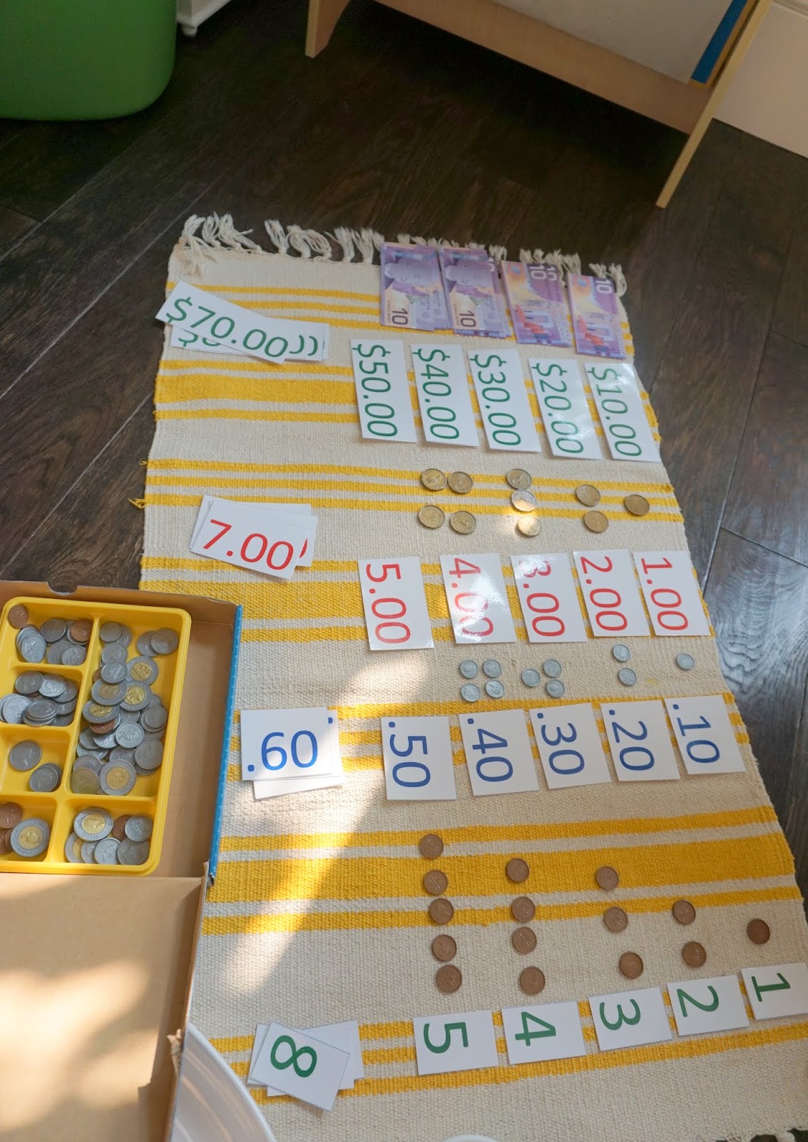 Canadian &amp; American Money Unit &amp; Printables - "Making Montessori Ours"