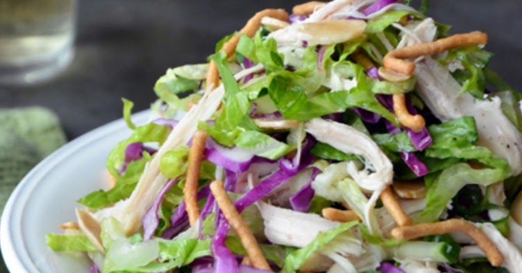 The Bestest Recipes Online: Chinese Chicken Salad with Sesame Dressing