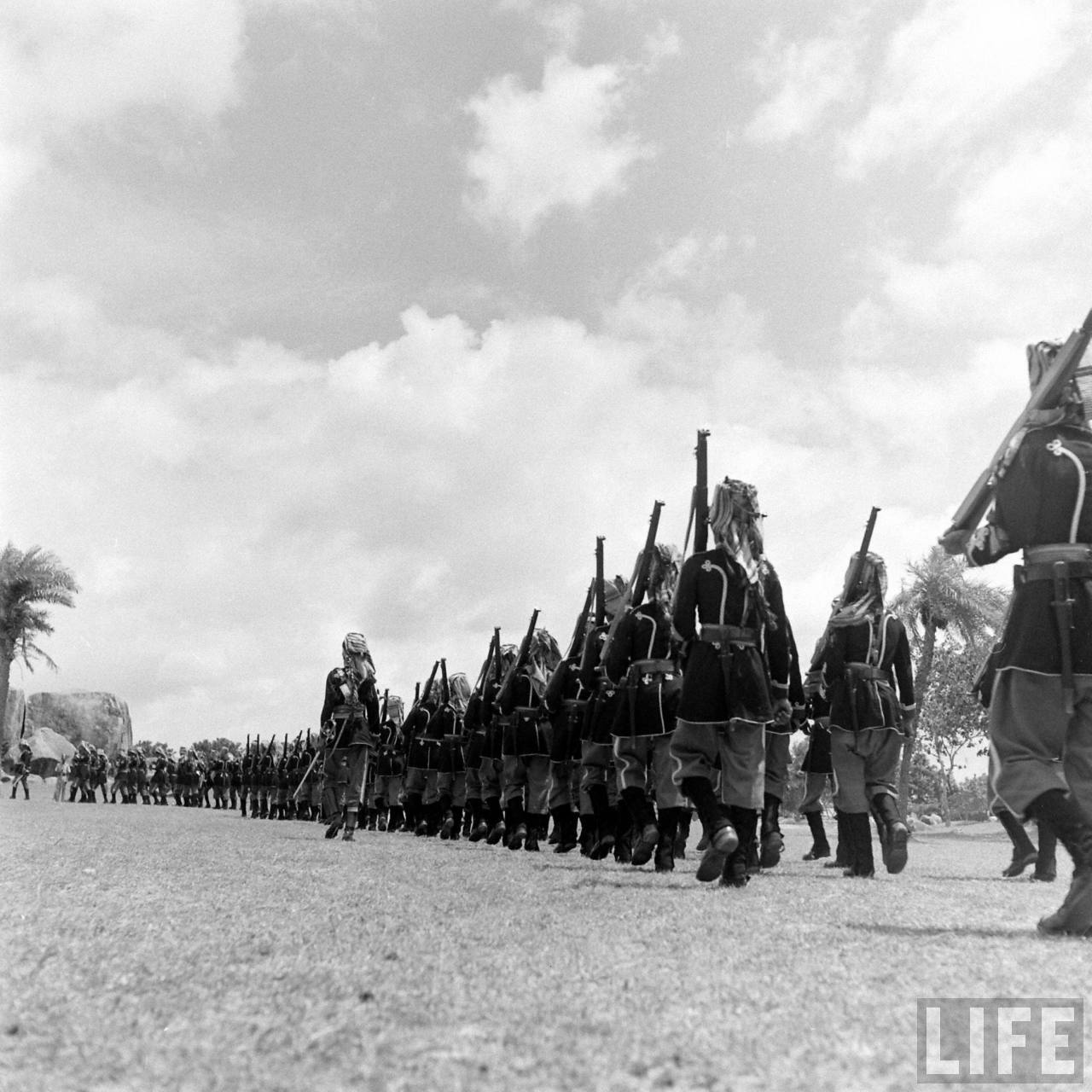 Hyderabad State Forces | Operation Polo | Hyderabad Police Action | Annexation of Hyderabad, Hyderabad (Deccan), Telangana, India | Rare & Old Vintage Photos of Operation Polo, Hyderabad (Deccan), Telangana, India (1948)