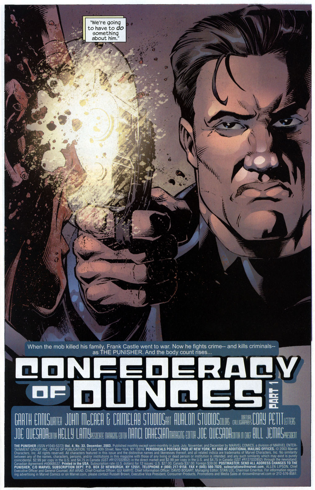 Read online The Punisher (2001) comic -  Issue #33 - Confederacy of Dunces - 2