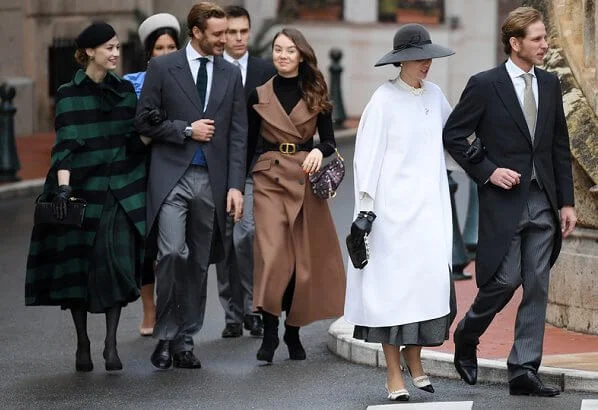 Princess Charlene, Princess Gabriella, Princess Caroline, Princess Stephanie, Beatrice Borromeo, Tatiana, Alexandra and Marie