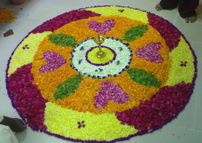 Athapookkalam Pictures or Floral Designs for Onam