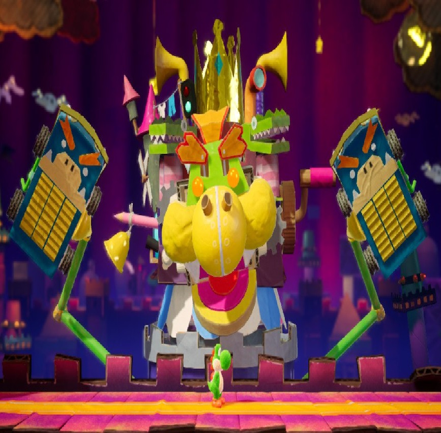 Yoshi's Crafted World Kamek Kerfuffle treenc