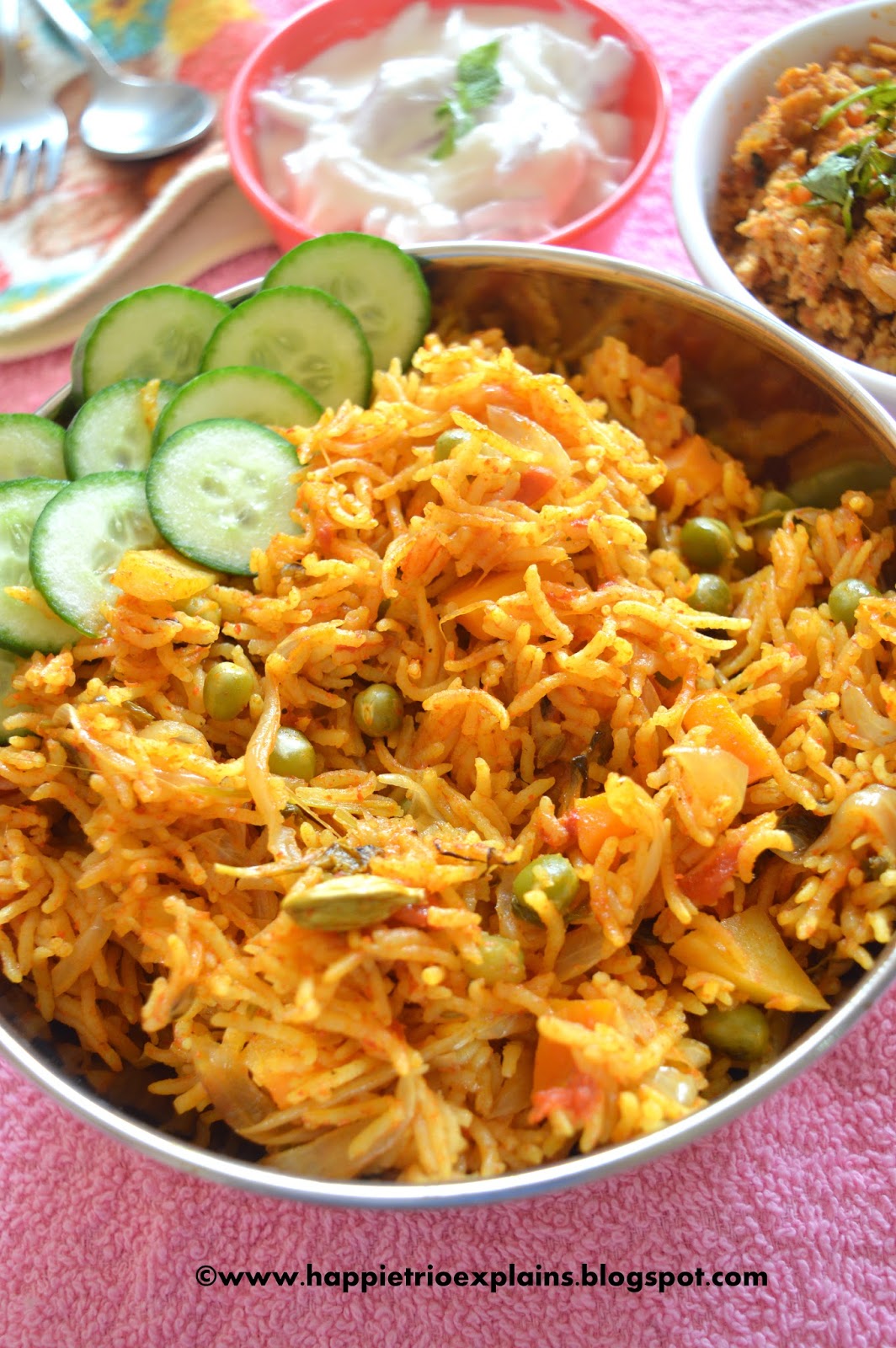 Vegetable Biryani - Cook with Sharmila