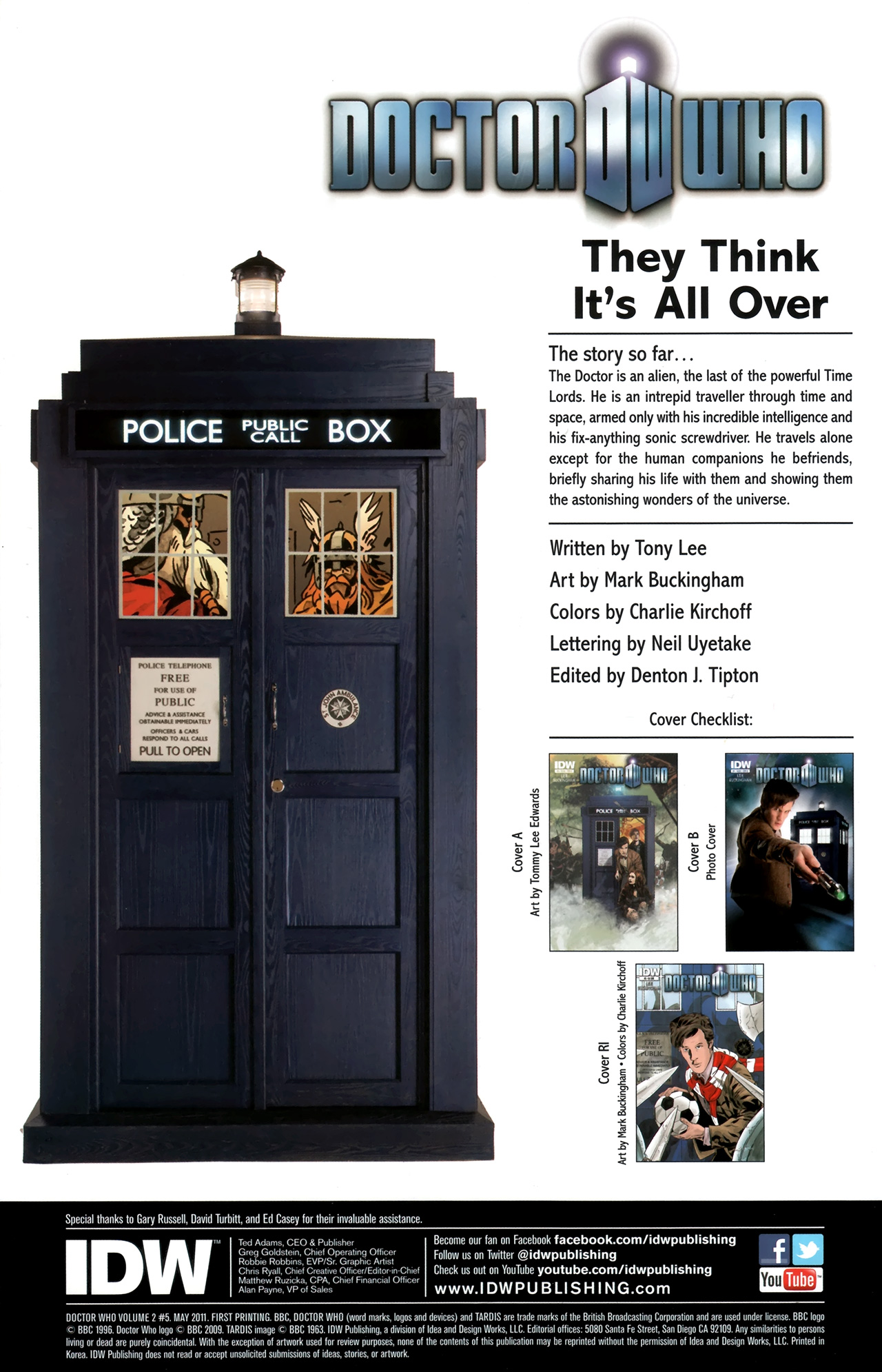 Read online Doctor Who (2011) comic -  Issue #5 - 4