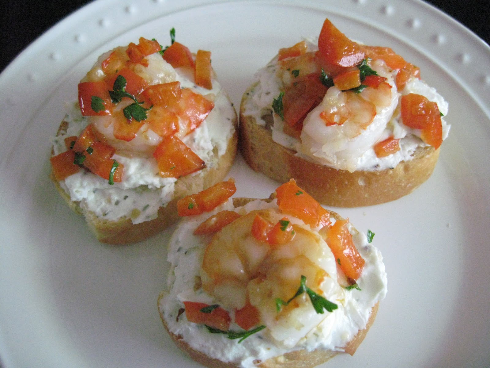 Tara's Kitchen Adventures: Garlic Shrimp Crostini