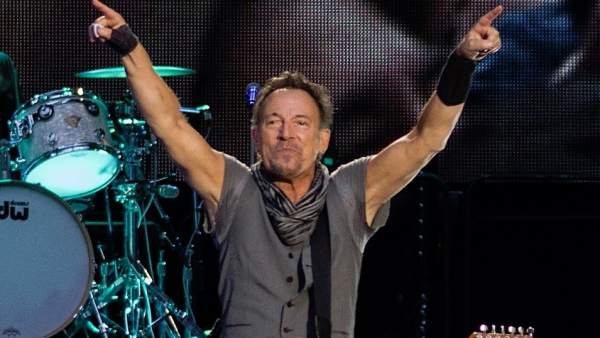 El cantante Bruce Springsteen en un concierto en Madrid