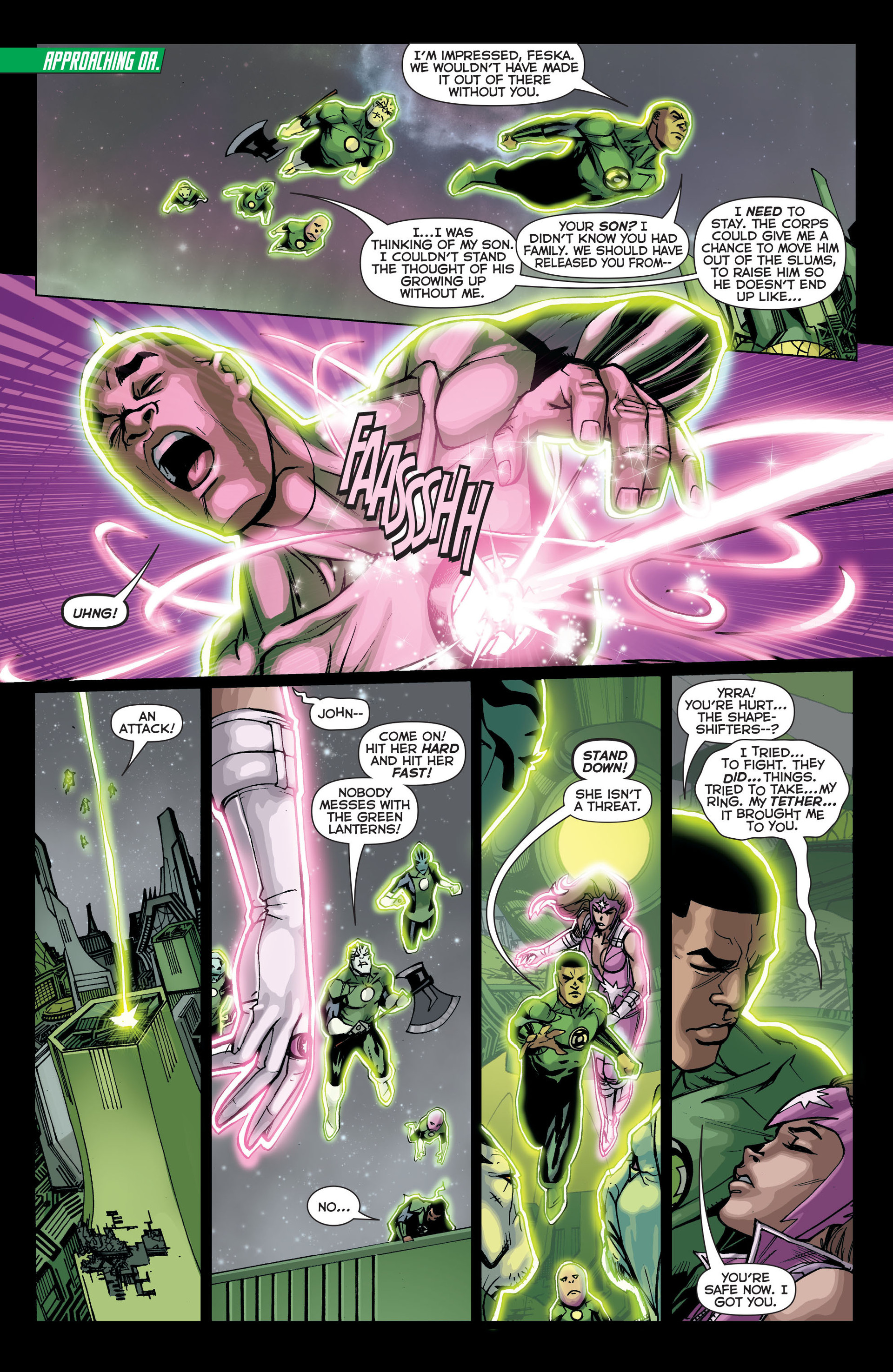 Read online Green Lantern Corps (2011) comic -  Issue #23 - 17