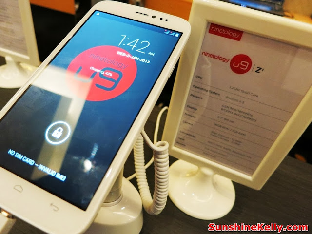 Ninetology Quadcore U9 Smartphone, X1, Z1 & Z1+, Tech Kaiju Arena, smartphone, event, launch, blogger event, tech blogger