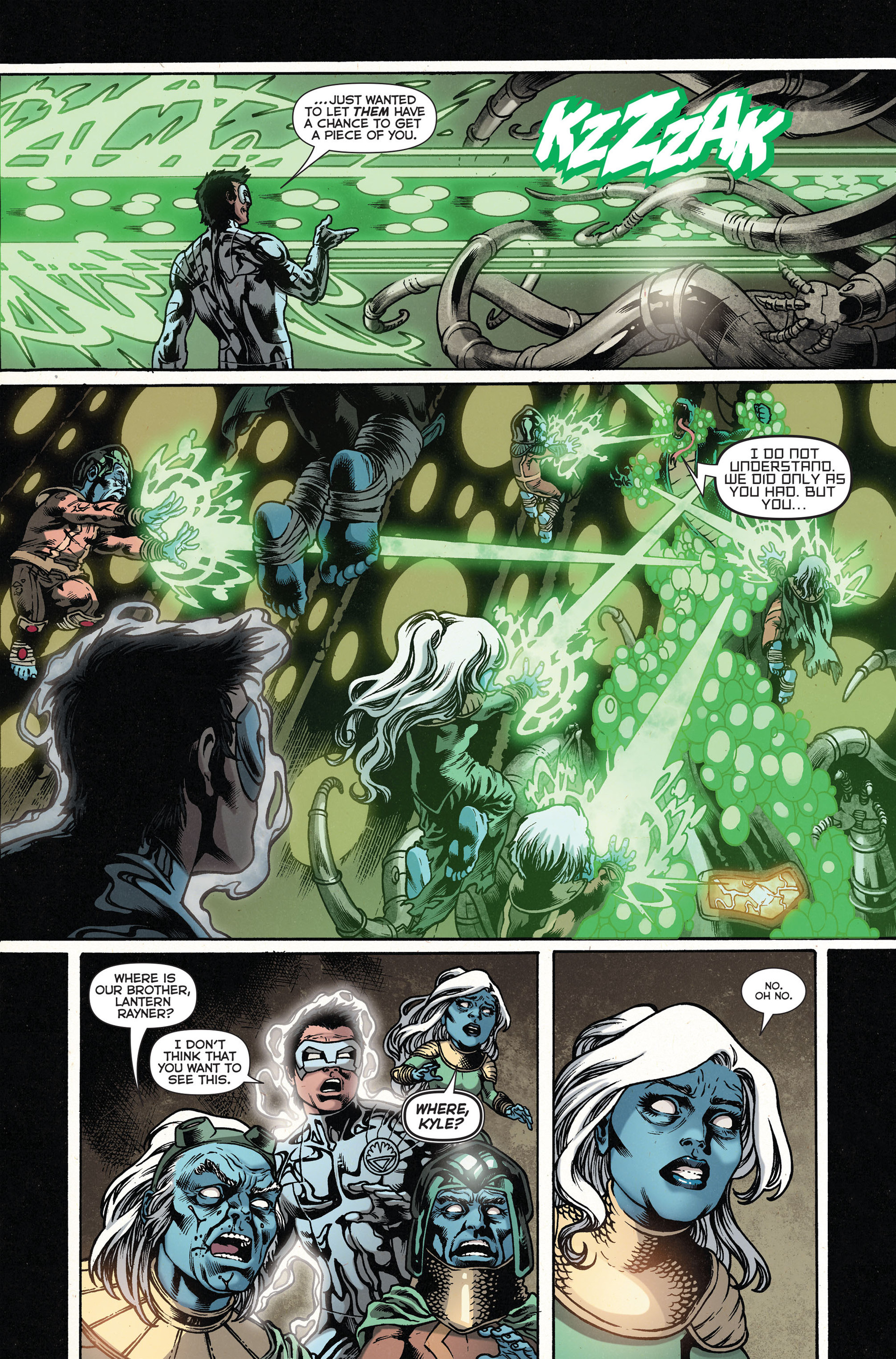 Read online Green Lantern: New Guardians comic -  Issue #34 - 13