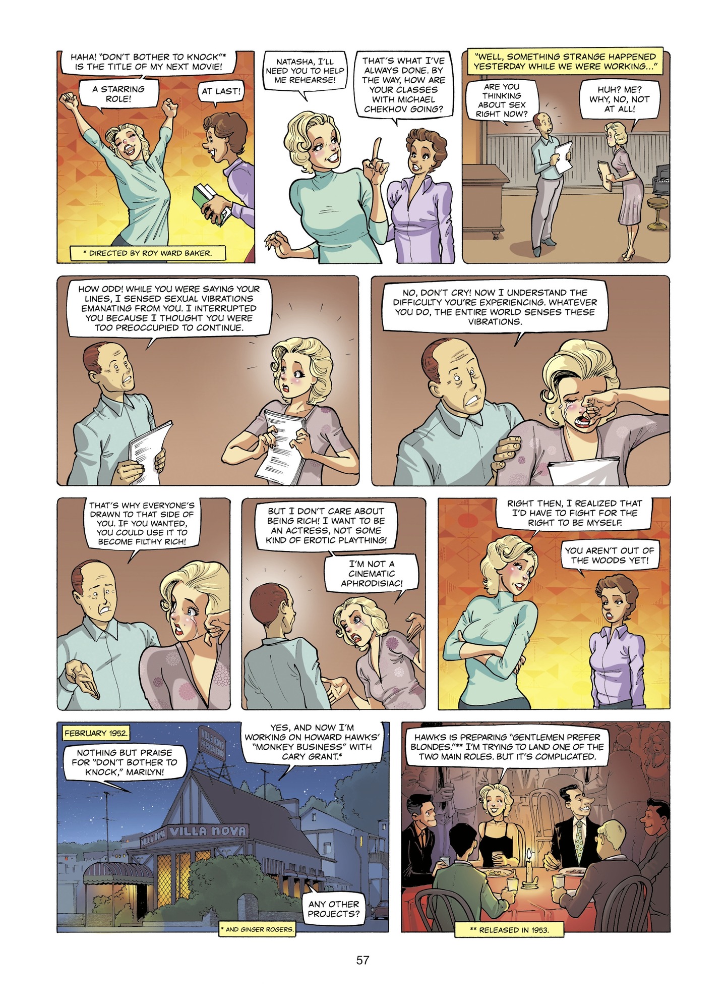 Read online The Stars of History: Marilyn Monroe comic -  Issue # TPB - 57