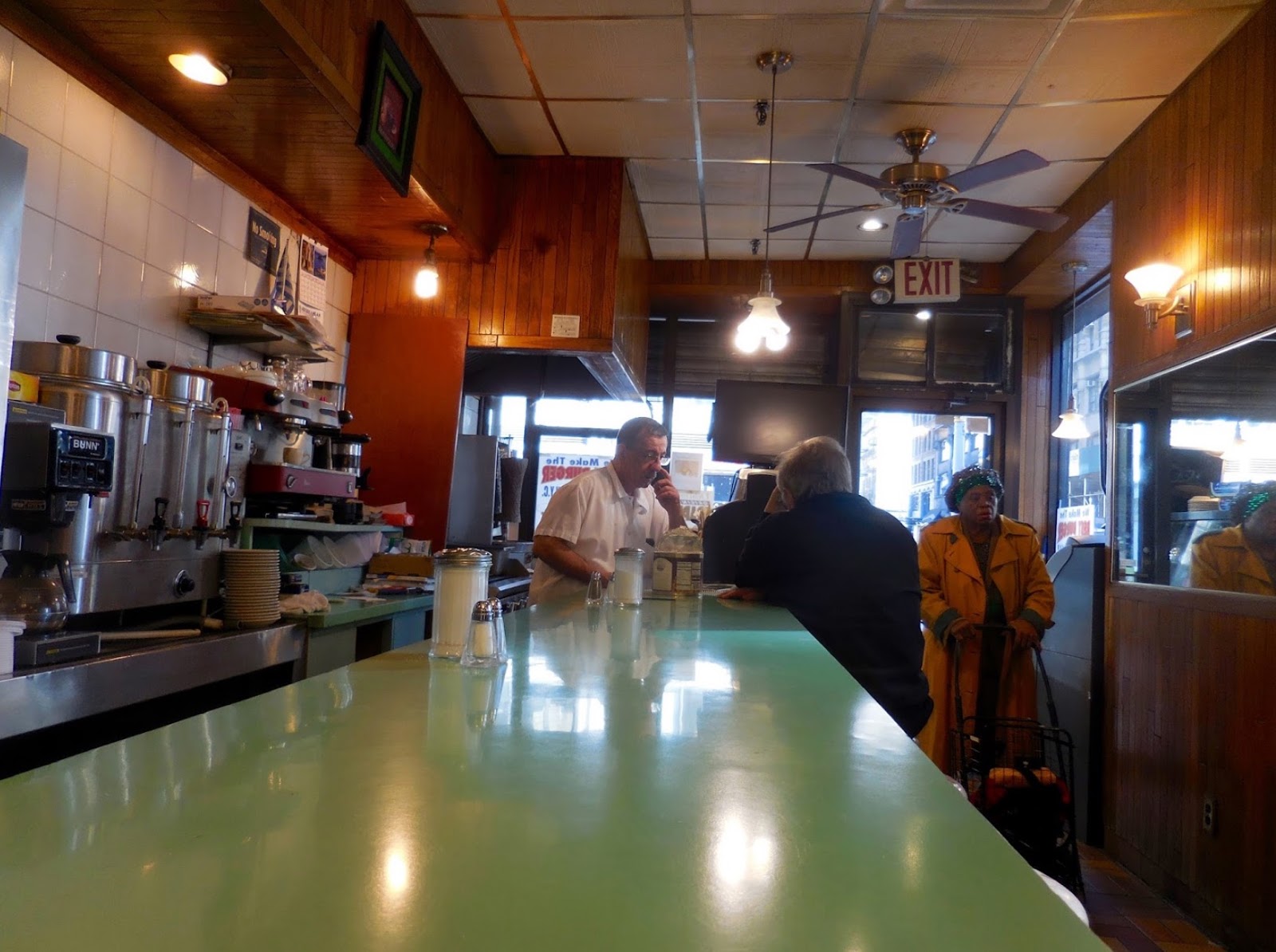 Jeremiah's Vanishing New York Greek Corner Coffee Shop Diner