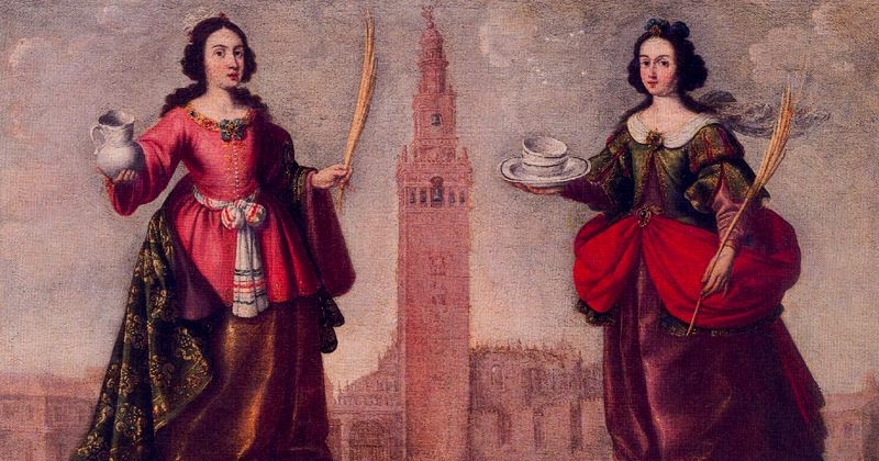 Curiosidades y Cofradías. Dos pinturas de Ignacio de Ríes en la Catedral.