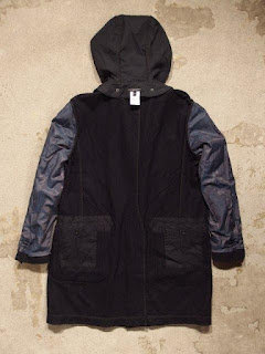 Engineered Garments & FWK by Engineered Garments "Chester Coat in Dk.Navy 20oz Melton"