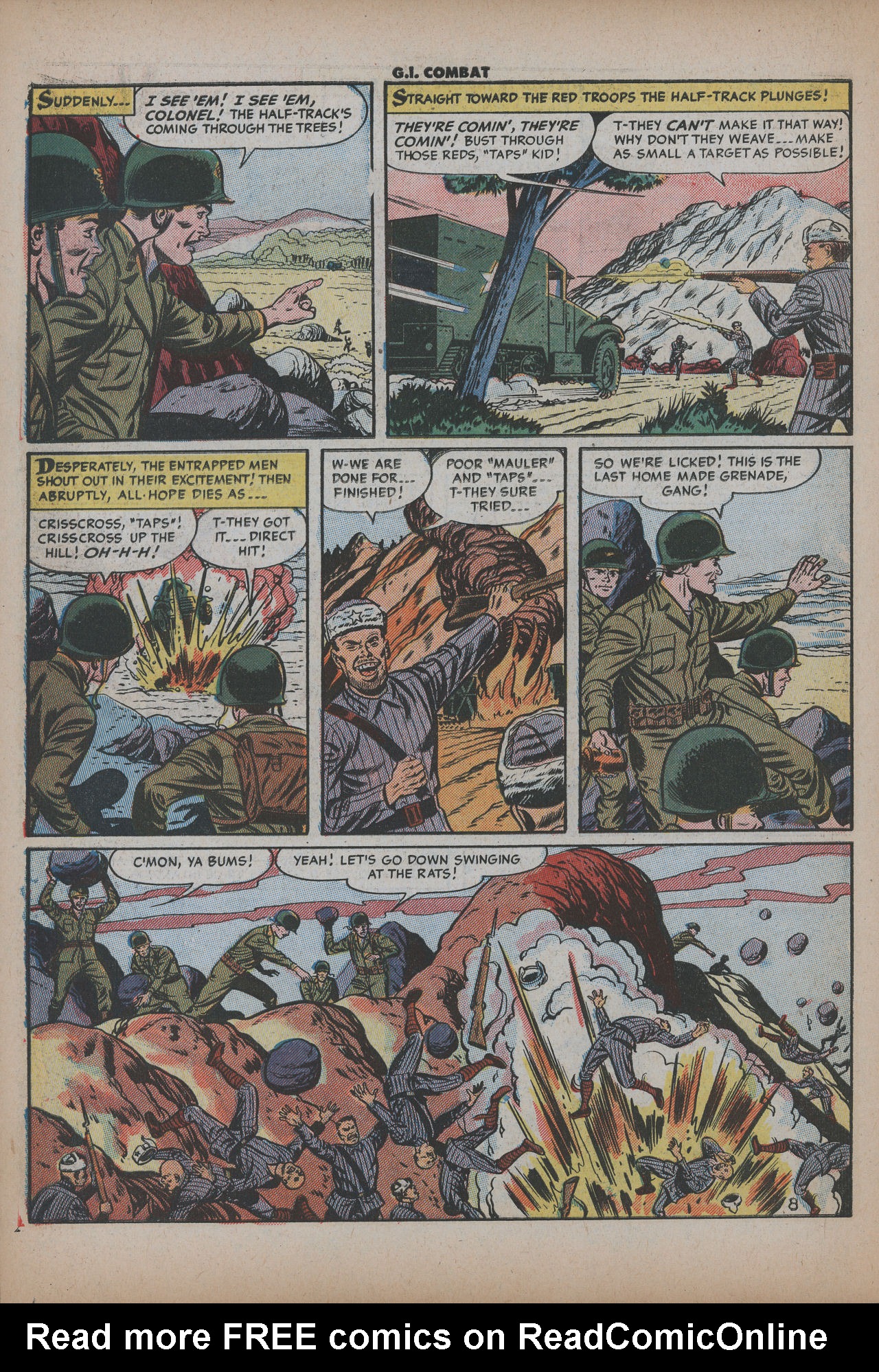 Read online G.I. Combat (1952) comic -  Issue #19 - 10