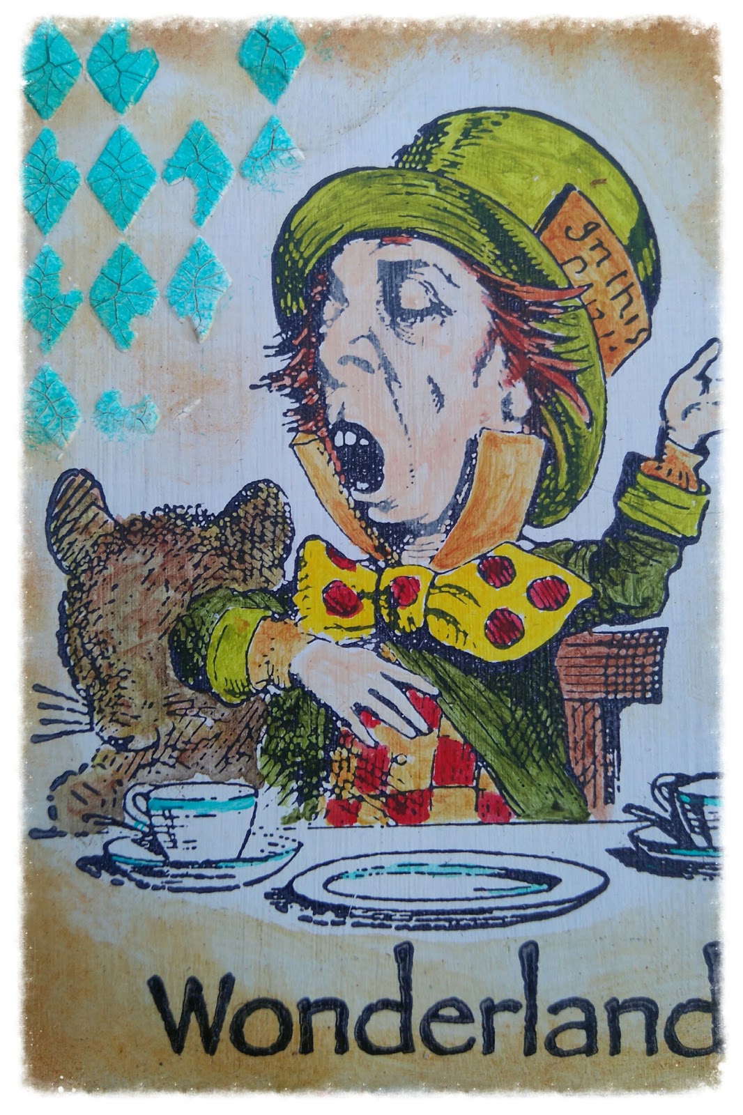 http//speshink.blogspot.co.uk/ Calico craft parts guest dt Alice in