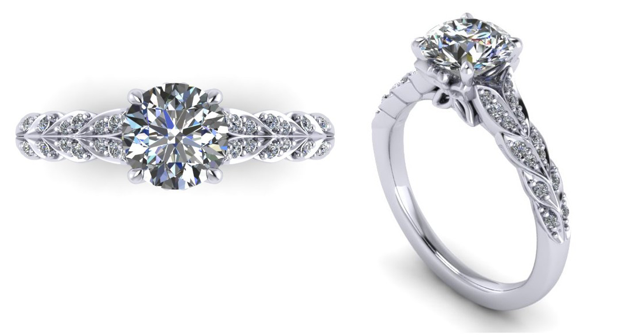 unique engagement rings