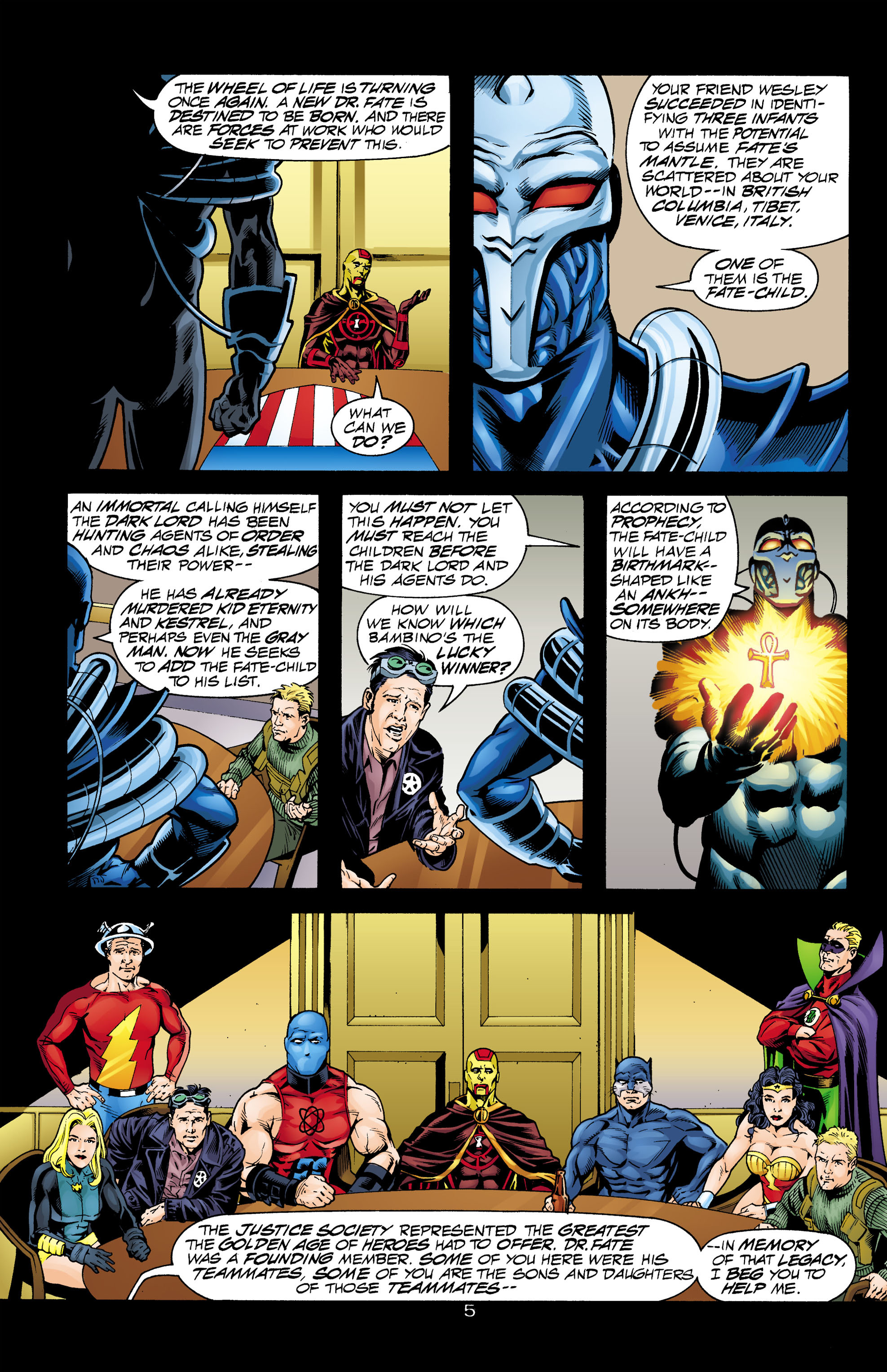 Read online JSA (1999) comic -  Issue #2 - 6