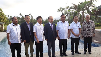 Temui Olly, Hari Ini Dubes Tiongkok Mr Xiao Qian Tinjau KEK Bitung