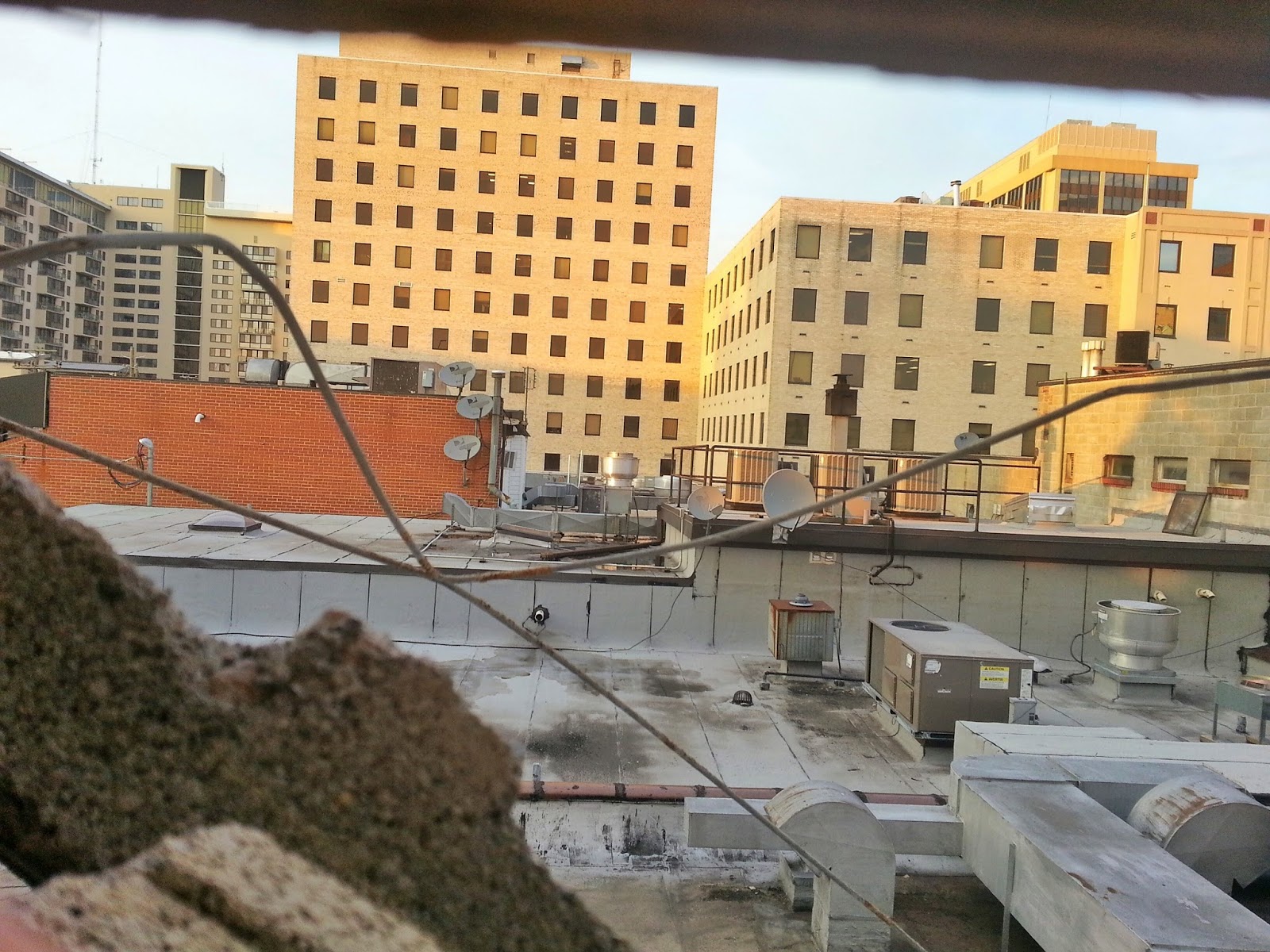 Robert Dyer Bethesda Row CAR CRASH IN BETHESDA GARAGE LEAVES HOLE