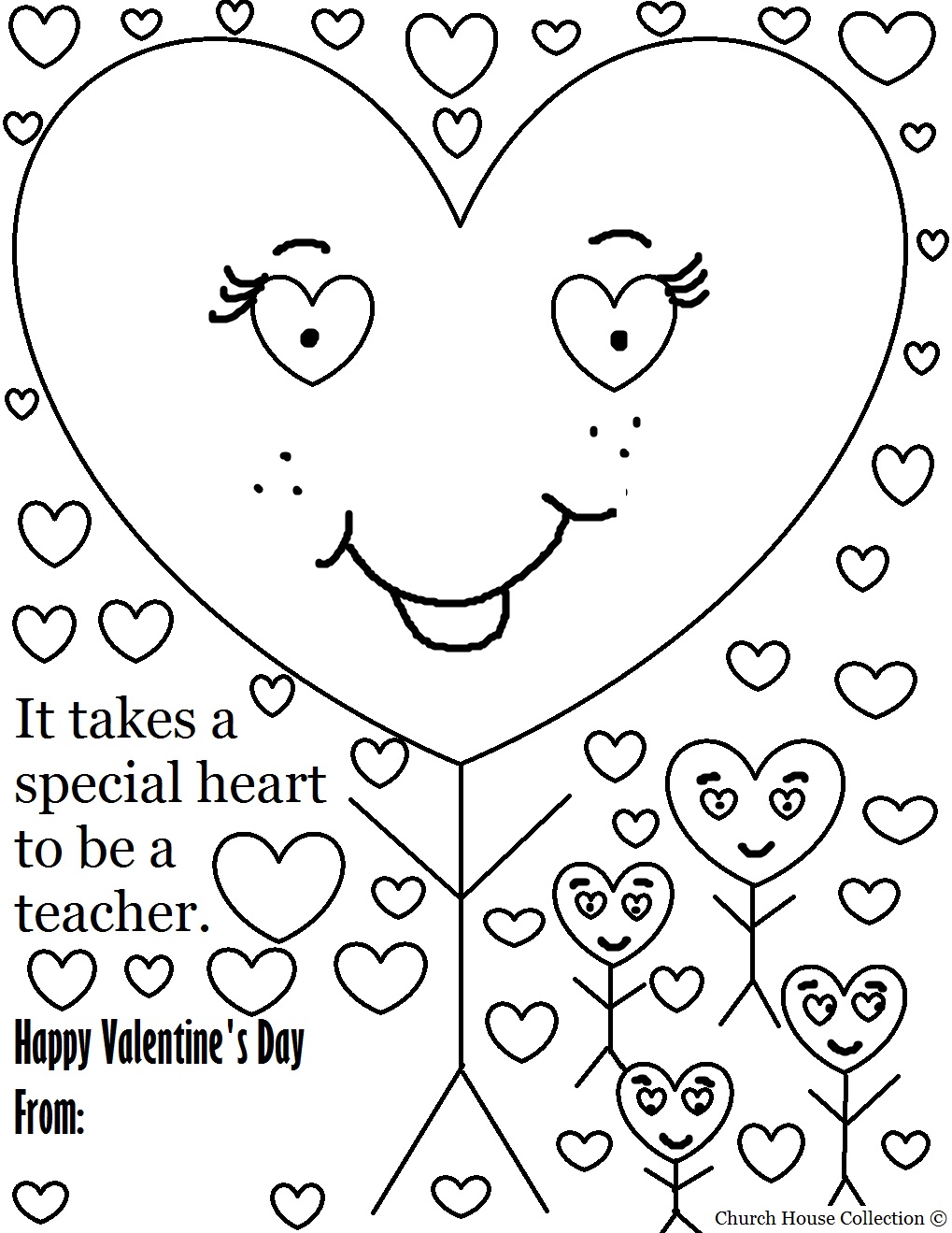 teachers day coloring pages - photo #10