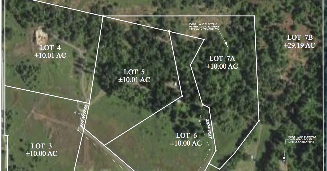 Fall Creek Estates Aerial View