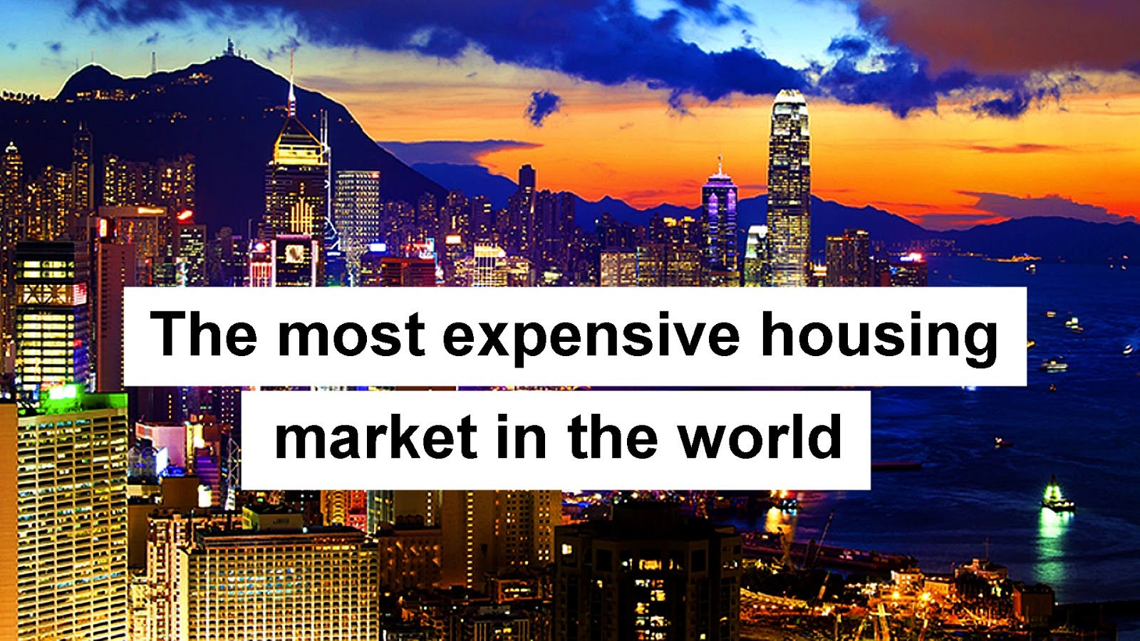Online Financial Advice Hong Kong retains the title of most expensive