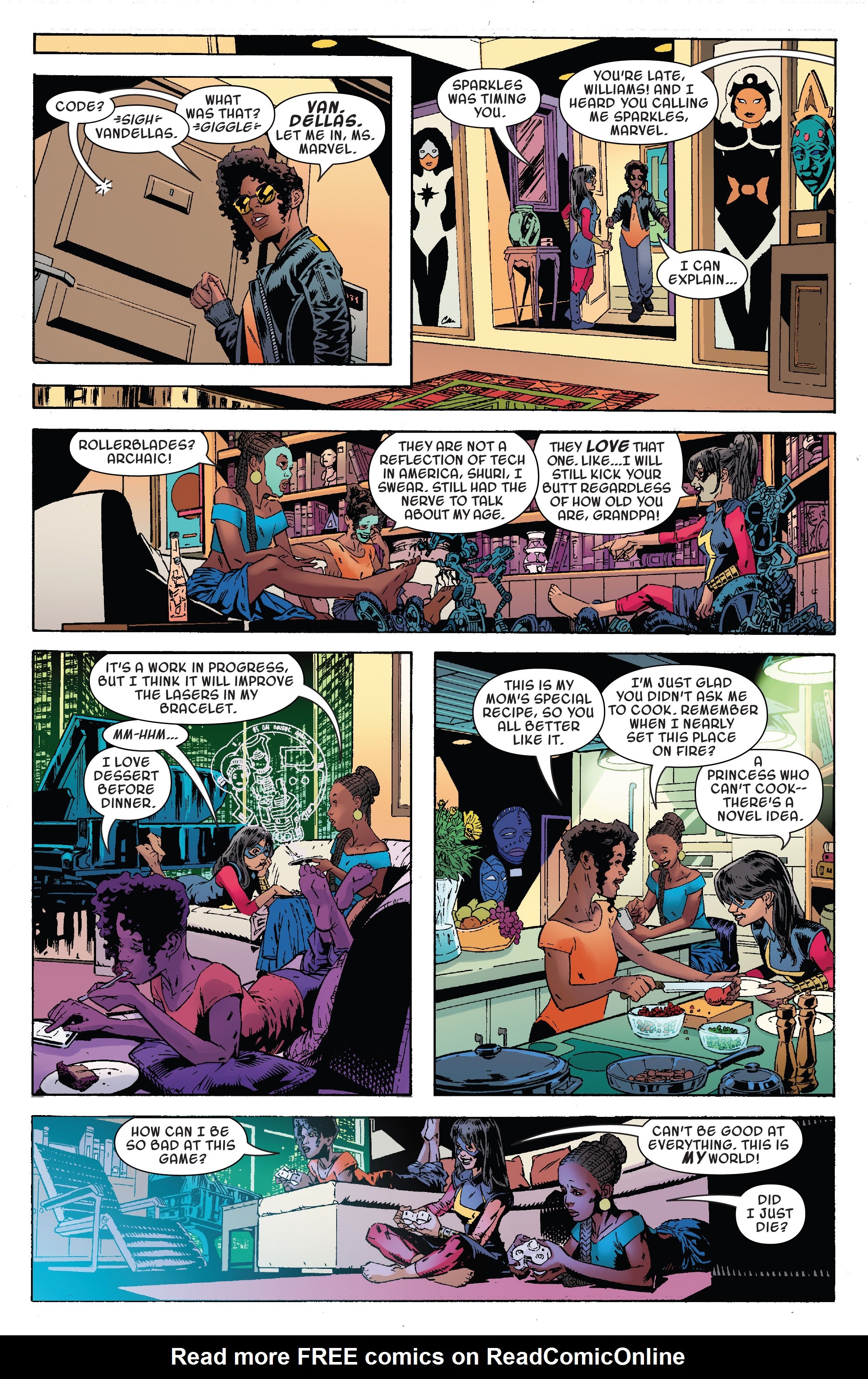 Read online Marvel's Voices: Legacy (2021) comic -  Issue # Full - 9